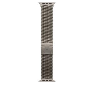 49mm Natural Titanium Milanese Loop - Small